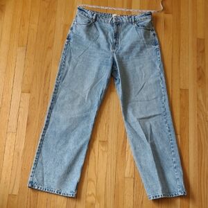 Sezane Light Blue Flare & Wide Leg Jeans